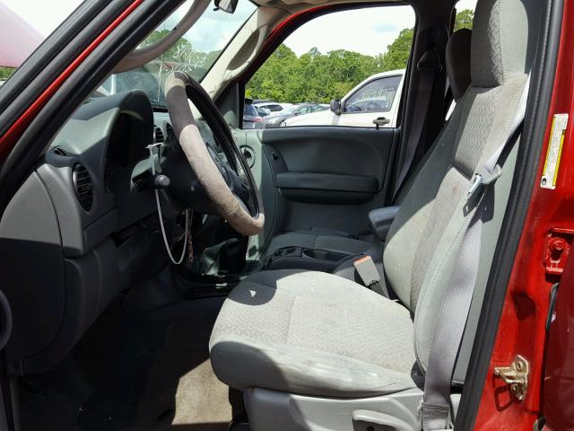 1J4GK38K76W239920 - 2006 JEEP LIBERTY RE RED photo 5