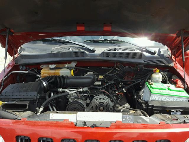 1J4GK38K76W239920 - 2006 JEEP LIBERTY RE RED photo 7