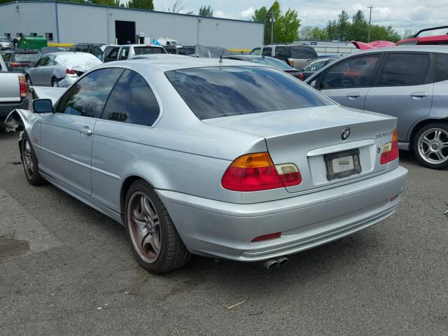 WBABM5347YJN92492 - 2000 BMW 328 CI SILVER photo 3