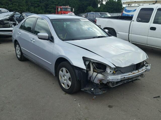 1HGCM56495A074318 - 2005 HONDA ACCORD LX SILVER photo 1