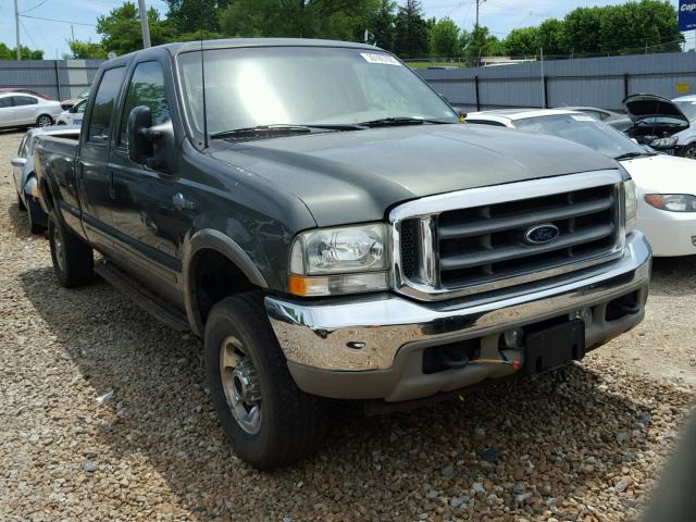 1FTSW31P63ED16076 - 2003 FORD F350 SRW S GREEN photo 1