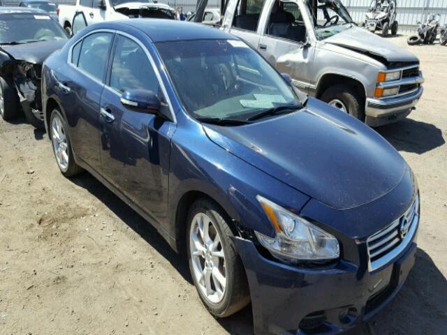 1N4AA5AP1CC810515 - 2012 NISSAN MAXIMA S BLUE photo 1