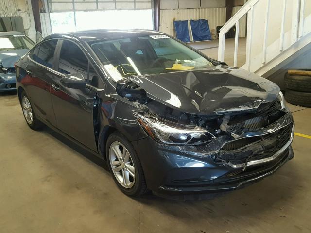 1G1BE5SM0H7224811 - 2017 CHEVROLET CRUZE LT GRAY photo 1