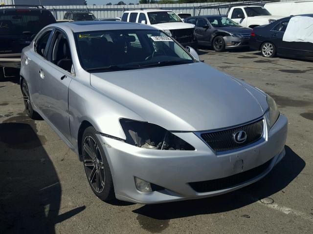 JTHBK262965019096 - 2006 LEXUS IS 250 SILVER photo 1