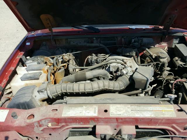 4F4ZR16V8XTM37492 - 1999 MAZDA B3000 CAB MAROON photo 7