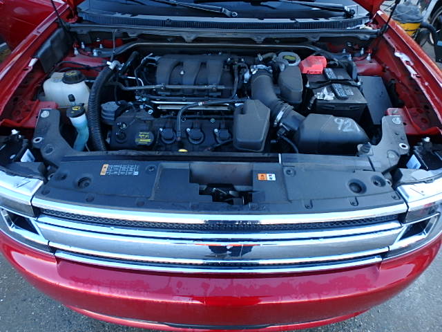 2FMGK5C85DBD16405 - 2013 FORD FLEX SEL Կարմիր լուսանկար 7