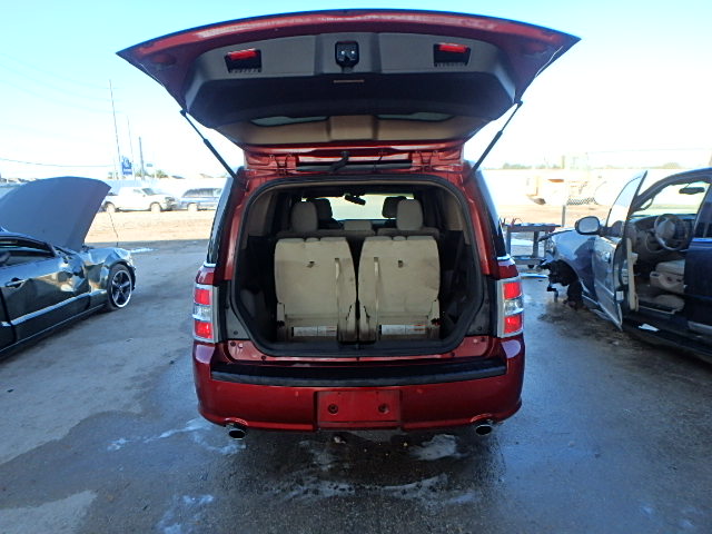 2FMGK5C85DBD16405 - 2013 FORD FLEX SEL Կարմիր լուսանկար 9