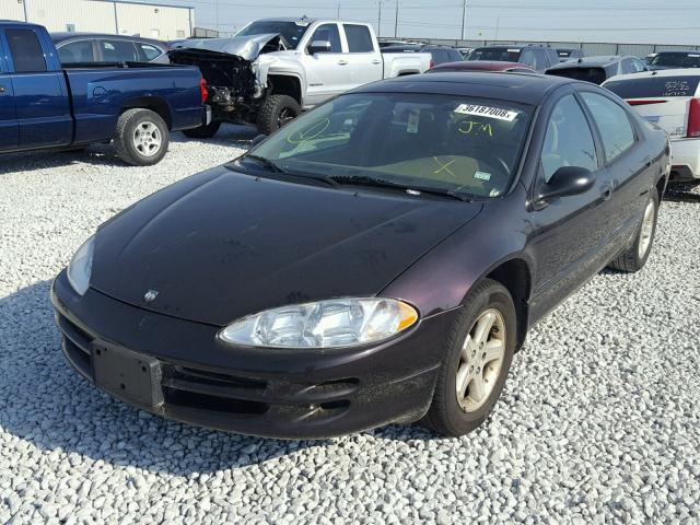 2B3HD46R44H683411 - 2004 DODGE INTREPID S Bənövşəyi foto 2