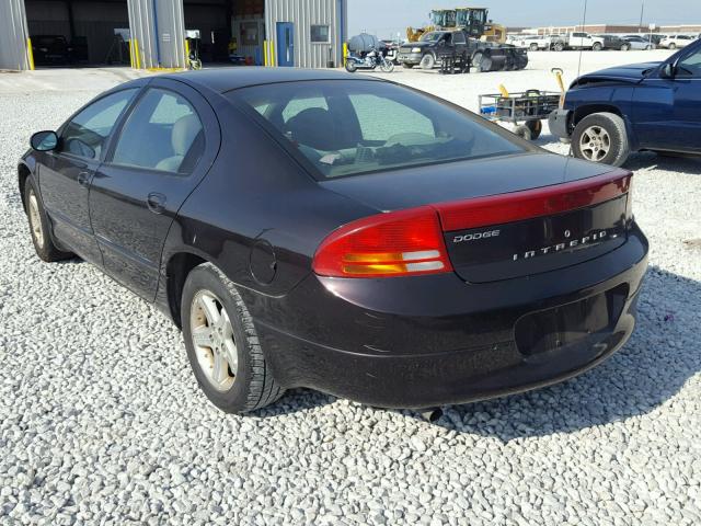 2B3HD46R44H683411 - 2004 DODGE INTREPID S Bənövşəyi foto 3