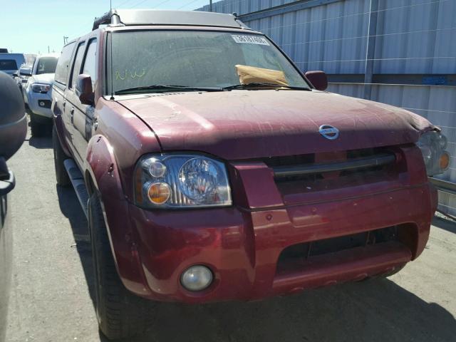 1N6MD29Y13C439265 - 2003 NISSAN FRONTIER C RED photo 1