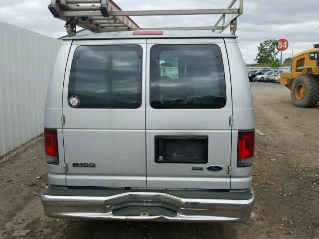 1FTNE14W89DA70802 - 2009 FORD ECONOLINE SILVER photo 9