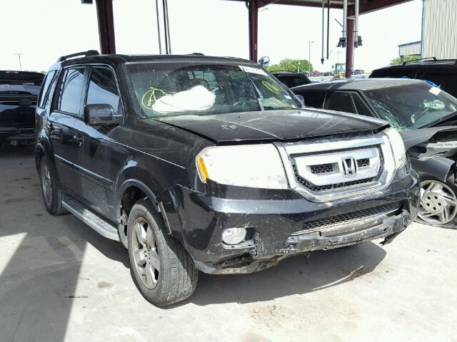 5FNYF38579B019940 - 2009 HONDA PILOT BLACK photo 1