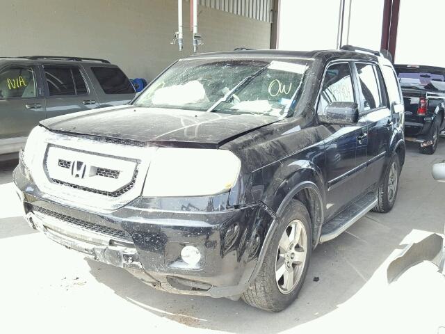 5FNYF38579B019940 - 2009 HONDA PILOT BLACK photo 2