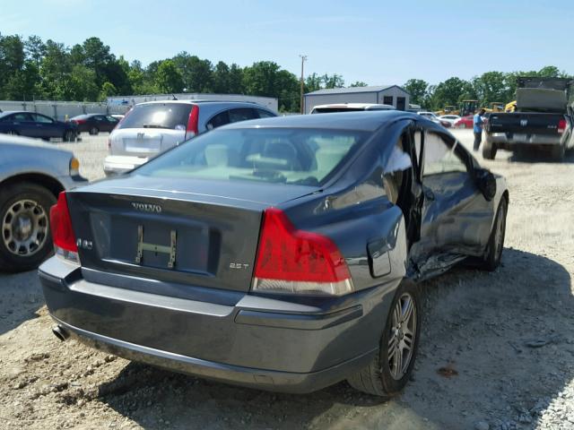 YV1RS592462521684 - 2006 VOLVO S60 2.5T CHARCOAL photo 4