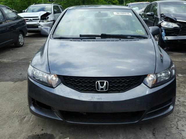 2HGFG12969H516283 - 2009 HONDA CIVIC EXL GRAY photo 9