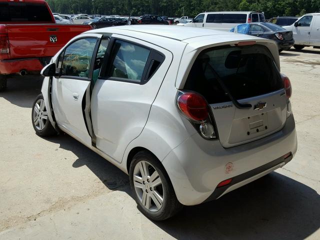 KL8CD6S90FC796619 - 2015 CHEVROLET SPARK 1LT WHITE photo 3