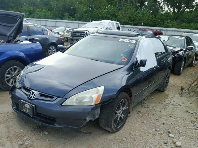 1HGCM66504A052317 - 2004 HONDA ACCORD EX GRAY photo 3