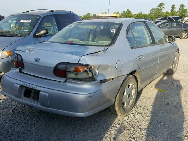 1G1NE52J916130926 - 2001 CHEVROLET MALIBU LS SILVER photo 4