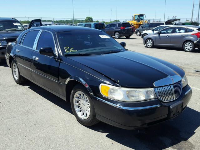 1LNFM82WXXY613345 - 1999 LINCOLN TOWN CAR S BLACK photo 1