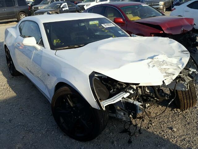 1G1FB1RX9J0125342 - 2018 CHEVROLET CAMARO LT WHITE photo 1