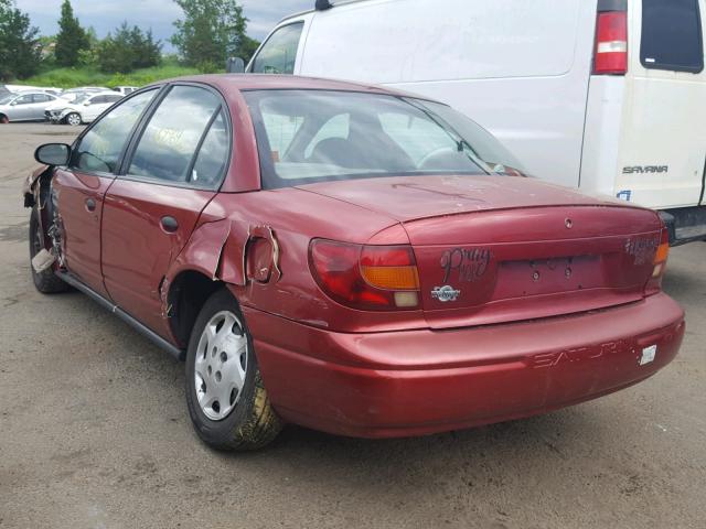 1G8ZH5286YZ167948 - 2000 SATURN SL1 RED photo 3