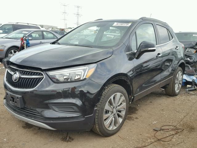 KL4CJASB5HB228326 - 2017 BUICK ENCORE PRE BLACK photo 2