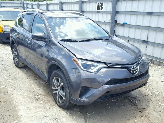 2T3ZFREV5GW270703 - 2016 TOYOTA RAV4 LE GRAY photo 1