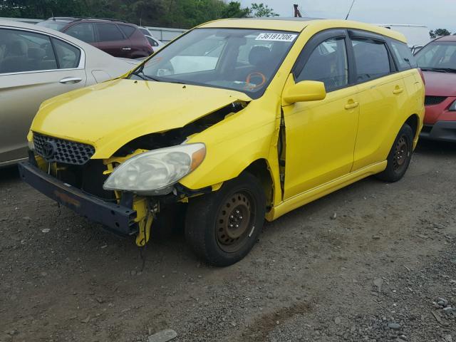 2T1LR38E84C263966 - 2004 TOYOTA COROLLA MA YELLOW photo 2