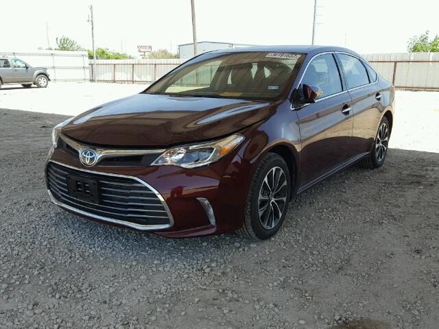 4T1BK1EB6HU259708 - 2017 TOYOTA AVALON XLE BURGUNDY photo 2