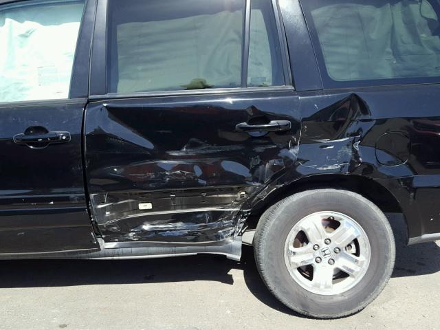 5FNYF28298B029044 - 2008 HONDA PILOT VP BLACK photo 9