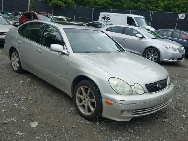 JT8BL69S330014047 - 2003 LEXUS GS 430 SILVER photo 1