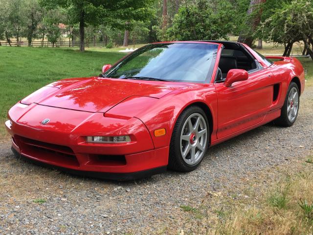 JH4NA1181ST000036 - 1995 ACURA NSX T RED photo 1