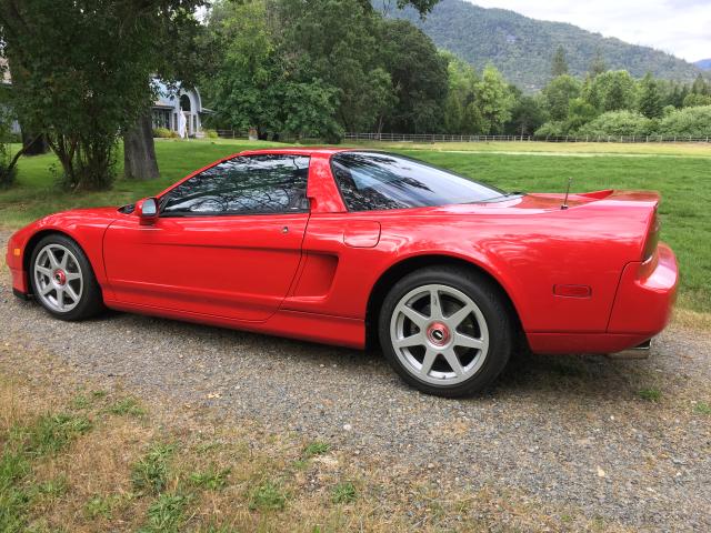 JH4NA1181ST000036 - 1995 ACURA NSX T RED photo 3