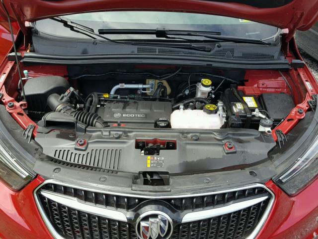 KL4CJASB6HB030483 - 2017 BUICK ENCORE PRE RED photo 7