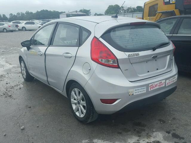 3FADP4EJ3CM216454 - 2012 FORD FIESTA SE SILVER photo 3