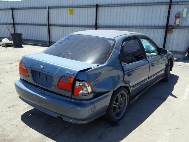 2HGEJ6611YH559331 - 2000 HONDA CIVIC BASE GREEN photo 4