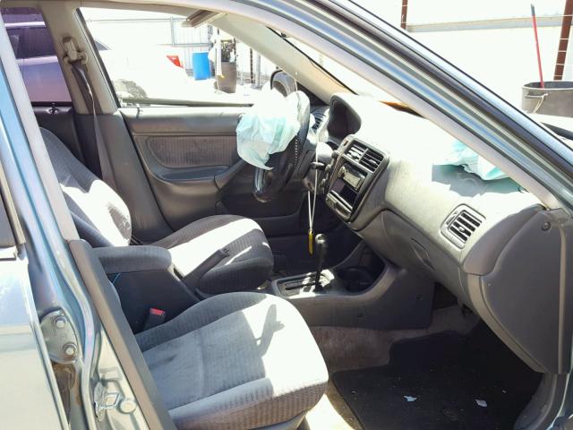 2HGEJ6611YH559331 - 2000 HONDA CIVIC BASE GREEN photo 5