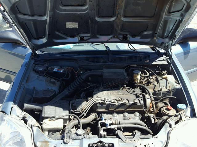 2HGEJ6611YH559331 - 2000 HONDA CIVIC BASE GREEN photo 7