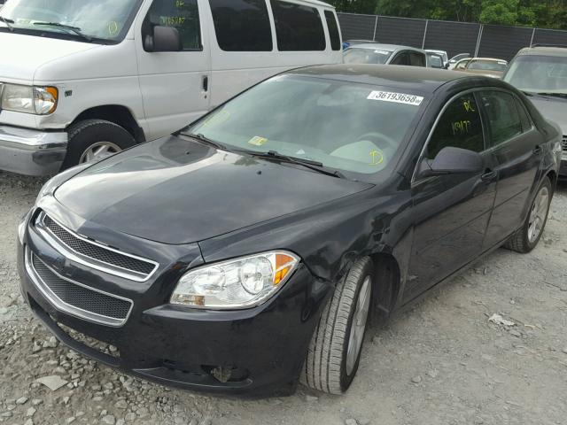 1G1ZB5E03CF345413 - 2012 CHEVROLET MALIBU LS BLACK photo 2