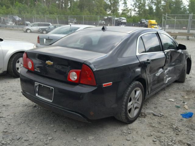1G1ZB5E03CF345413 - 2012 CHEVROLET MALIBU LS BLACK photo 4