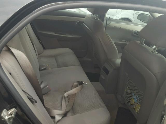 1G1ZB5E03CF345413 - 2012 CHEVROLET MALIBU LS BLACK photo 6