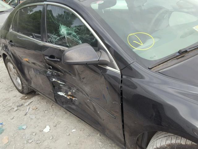 1G1ZB5E03CF345413 - 2012 CHEVROLET MALIBU LS BLACK photo 9