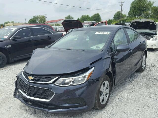 1G1BC5SM3G7275434 - 2016 CHEVROLET CRUZE LS BLUE photo 2