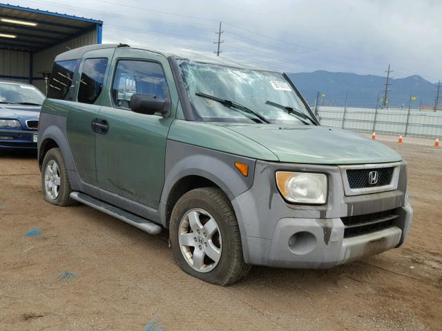 5J6YH28553L030356 - 2003 HONDA ELEMENT EX GREEN photo 1