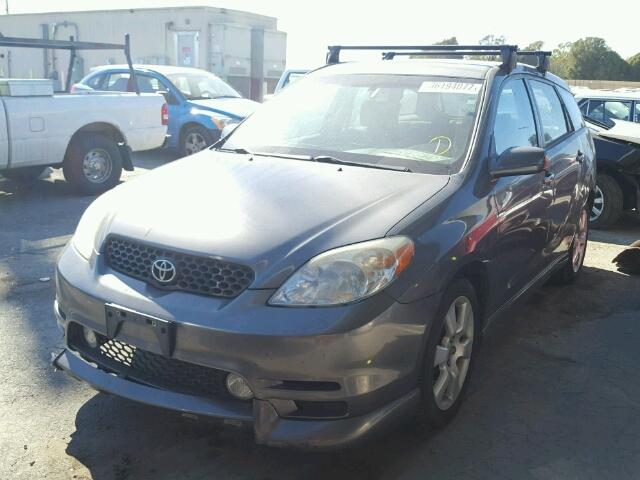 2T1KY38E54C178274 - 2004 TOYOTA COROLLA MA GRAY photo 2