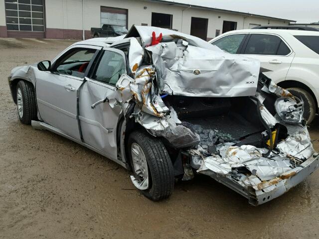 2C3KA43R86H150471 - 2006 CHRYSLER 300 SILVER photo 3