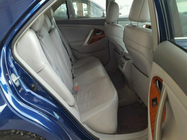 4T4BF3EK1AR050114 - 2010 TOYOTA CAMRY BASE BLUE photo 6