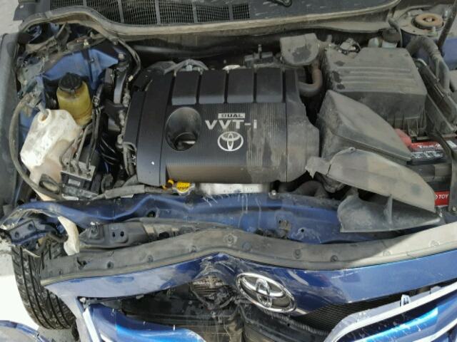 4T4BF3EK1AR050114 - 2010 TOYOTA CAMRY BASE BLUE photo 7
