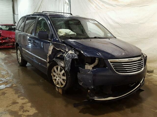 2C4RC1BG9ER176282 - 2014 CHRYSLER TOWN & COU BLUE photo 1