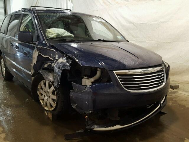 2C4RC1BG9ER176282 - 2014 CHRYSLER TOWN & COU BLUE photo 9